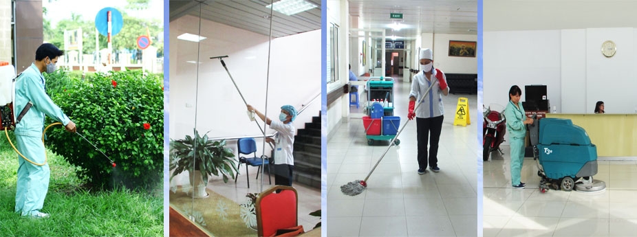 Giá dịch vụ vệ sinh công nghiệp tại Hà Nội cuối năm như thế nào